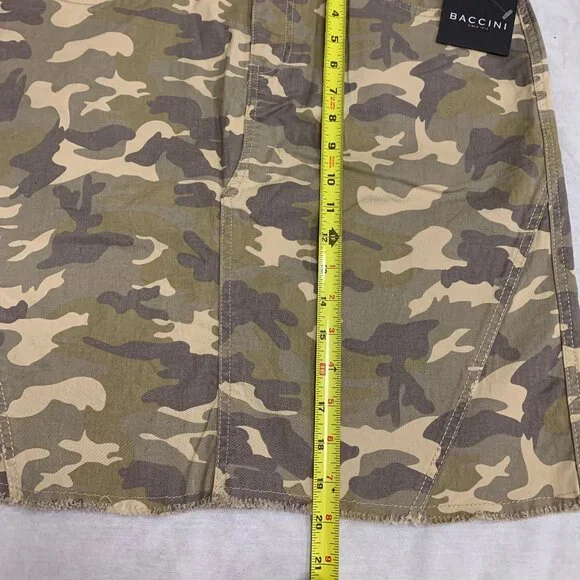 ๐๐๐ NWT BACCINI WOMENS CAMO SKIRT SIZE 10 ๐๐๐ - Picture 5 of 6